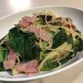 7803kg's cooksnap of when they made 舞茸と小松菜のパパッとパスタ.