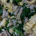 かりもも's cooksnap of when they made 旨っ！空芯菜と牛肉の炒め物.