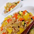 8nana6's cooksnap of when they made 味噌マヨがミソ‼︎ズッキーニそぼろ.