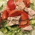 おっとarinko's cooksnap of when they made きゅうりで巻き巻き・冷しゃぶサラダ.