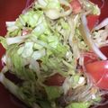 クックJHN36P☆'s cooksnap of when they made ざく切りトマトのさっぱり☆春雨サラダ.
