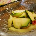 のりてぃｓｘ's cooksnap of when they made ズッキーニの簡単浅漬け.