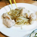 MK58's cooksnap of when they made もやしと鶏むね肉の柚子こしょう炒め.