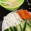 とり・ちえ's cooksnap of when they made 味噌マヨディップで食べる野菜スティック.