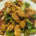 ちなくん。's cooksnap of when they made 照り照り♡鶏肉とエリンギの焼き鳥風炒め.
