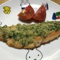 ☆demmie☆'s cooksnap of when they made 魚・鮭の簡単粉チーズ・パセリ・バター焼き.
