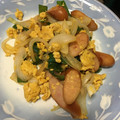 ハッピーナポリタン's cooksnap of when they made 余った野菜とウインナーの炒め物.