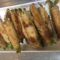 Chika・'s cooksnap of when they made 新生姜とピーマンの豚バラ巻き♪.