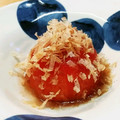 cocoりえ's cooksnap of when they made 簡単 めんつゆで丸ごとトマトおひたし.