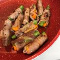 まっきー♪３７'s cooksnap of when they made 味ぽんで♡いんげんと人参の豚バラ巻き.