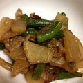 oおれんじo's cooksnap of when they made 豚肉とカブの味噌炒め.