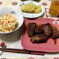 たぁープ〜's cooksnap of when they made 【初心者が作る】ピーマンの肉詰め照焼き風.