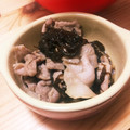 紗季☆'s cooksnap of when they made 簡単！もずくと豚肉のポン酢炒め.