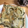 優希優希優希's cooksnap of when they made ゴーヤ好きにはたまらない☆チーズトースト.