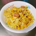 ma04tsu's cooksnap of when they made お弁当に☆キャベツハムコーンのカレー炒め.