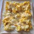 amileamila's cooksnap of when they made ふんわり♪たまごトースト.