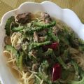 67luna's cooksnap of when they made さば缶の生姜風味マイルドアジアンパスタ.