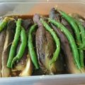 チョウロウ's cooksnap of when they made レンジで母の味！いんげんとなすのおかか煮.