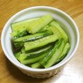 iketa's cooksnap of when they made 超簡単♪たたききゅうりの浅漬け.