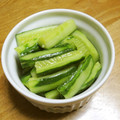 iketa's cooksnap of when they made 超簡単♪たたききゅうりの浅漬け.
