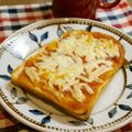 ✳︎izumi✳︎'s cooksnap of when they made ミートソース♪トースト(˘❥˘).