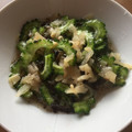 ＊まめゴマ＊'s cooksnap of when they made ゴーヤともずくのさっぱり和え.