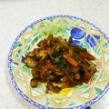 クック81NK9U☆'s cooksnap of when they made 豚こまのピリ辛炒め。.