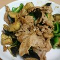 イカ輪's cooksnap of when they made 簡単！豚肉 なす ピーマンの味噌炒め.