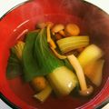 ★dai★'s cooksnap of when they made 簡単！朝食にもチンゲン菜とニラのお吸い物.