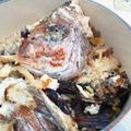 obaka's cooksnap of when they made 鯛のアラで鯛めし♪.
