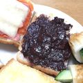 陸倫葵's cooksnap of when they made レンジで超簡単♪チョコバナナジャム.