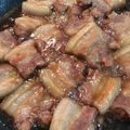 し〜っぺ's cooksnap of when they made フライパンで簡単豚の角煮.