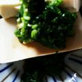 クックOYTSP1☆'s cooksnap of when they made モロヘイヤとオクラのネバネバ☆冷奴.