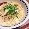 ななにゃんにゃん's cooksnap of when they made 粉末ちゃんぽんスープが豚骨風に☆.
