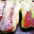 はくにゃんﻌﻌﻌ♥'s cooksnap of when they made まぐろ生ハムの生春巻き.