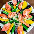 ニャンぴょう's cooksnap of when they made 美味しすぎ！夏野菜の香味サラダ♪.