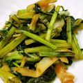 しろおと's cooksnap of when they made 旨っ！かぶの葉と皮の炒め煮.