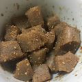 オー美味しいご飯's cooksnap of when they made ちぎりこんにゃくのごま油炒めいりこ粉かけ.