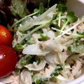 たなコアラ's cooksnap of when they made ゴーヤと新玉ねぎ・ツナのサラダ.