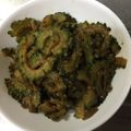 ベルちゃんわんこ's cooksnap of when they made 梅ちゃん絶賛！超簡単やみつきゴーヤ.
