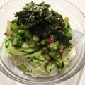 azbjbn's cooksnap of when they made オクラ梅のぶっかけ素麺.