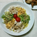 れっさんぱんだ's cooksnap of when they made ◆お手軽おいしい♥ごまだれ冷やし中華♪◆.