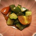 なかゆうな's cooksnap of when they made オクラとトマトの酢醤油和え.