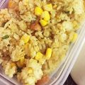 mihonakari's cooksnap of when they made 簡単☆炊飯器で子供喜ぶカレーピラフ.