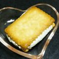 ＊なぁ＊'s cooksnap of when they made 余った生クリームでクッキーサンドアイス.