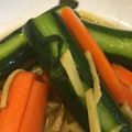 muta♪♪♪♪♪'s cooksnap of when they made 昆布茶で簡単！浅漬け.