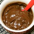 nosso's cooksnap of when they made 豆乳で作るチョコクリーム.
