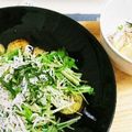 もぐドン's cooksnap of when they made なすと水菜しらすの　コクうまポン酢かけ.