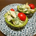 こな砂糖's cooksnap of when they made 簡単！アボカドと胡瓜のサラダ.