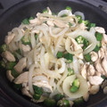 hinatahina's cooksnap of when they made オクラとタマネギのめんつゆ炒め.